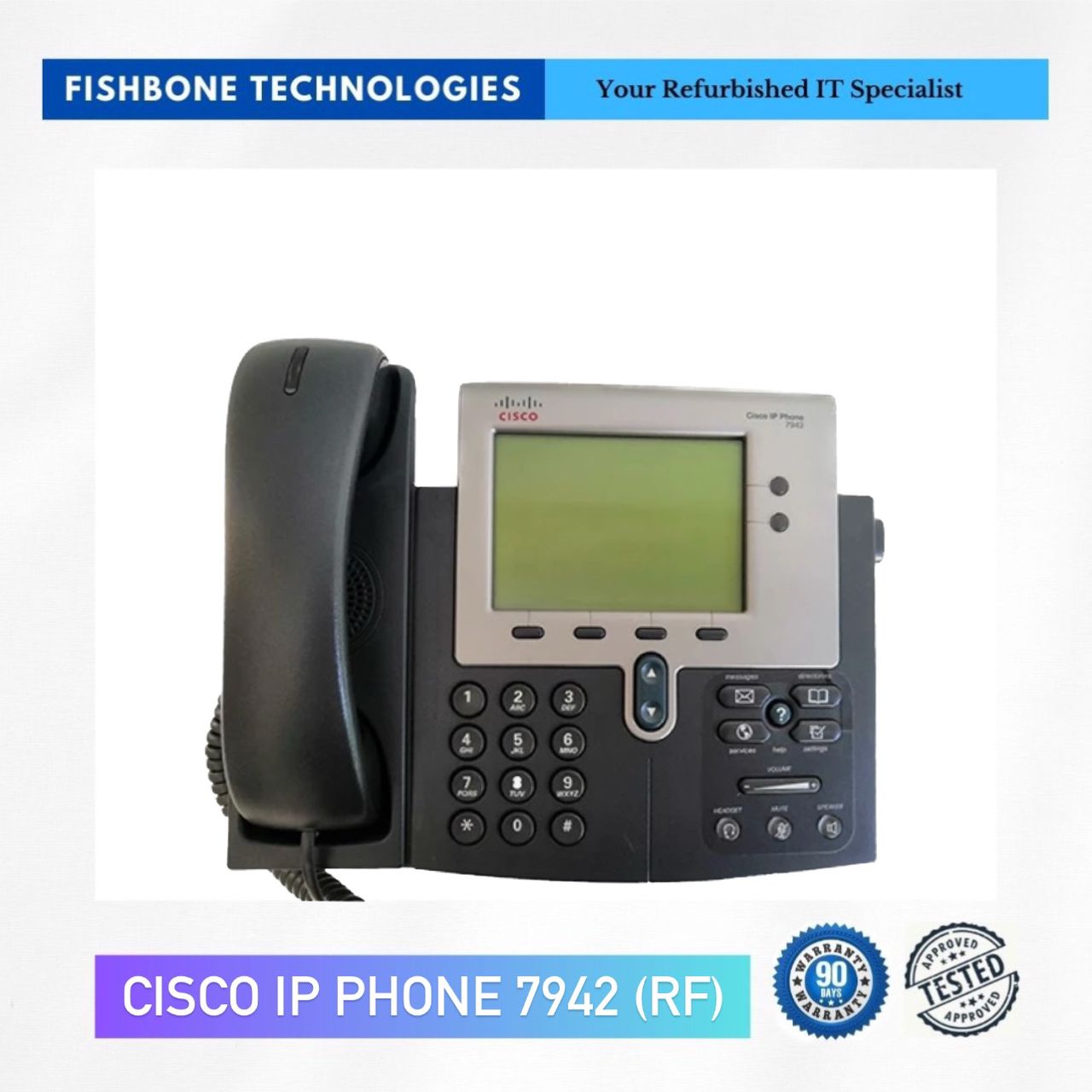 Refurbished Cisco IP Phone 7942